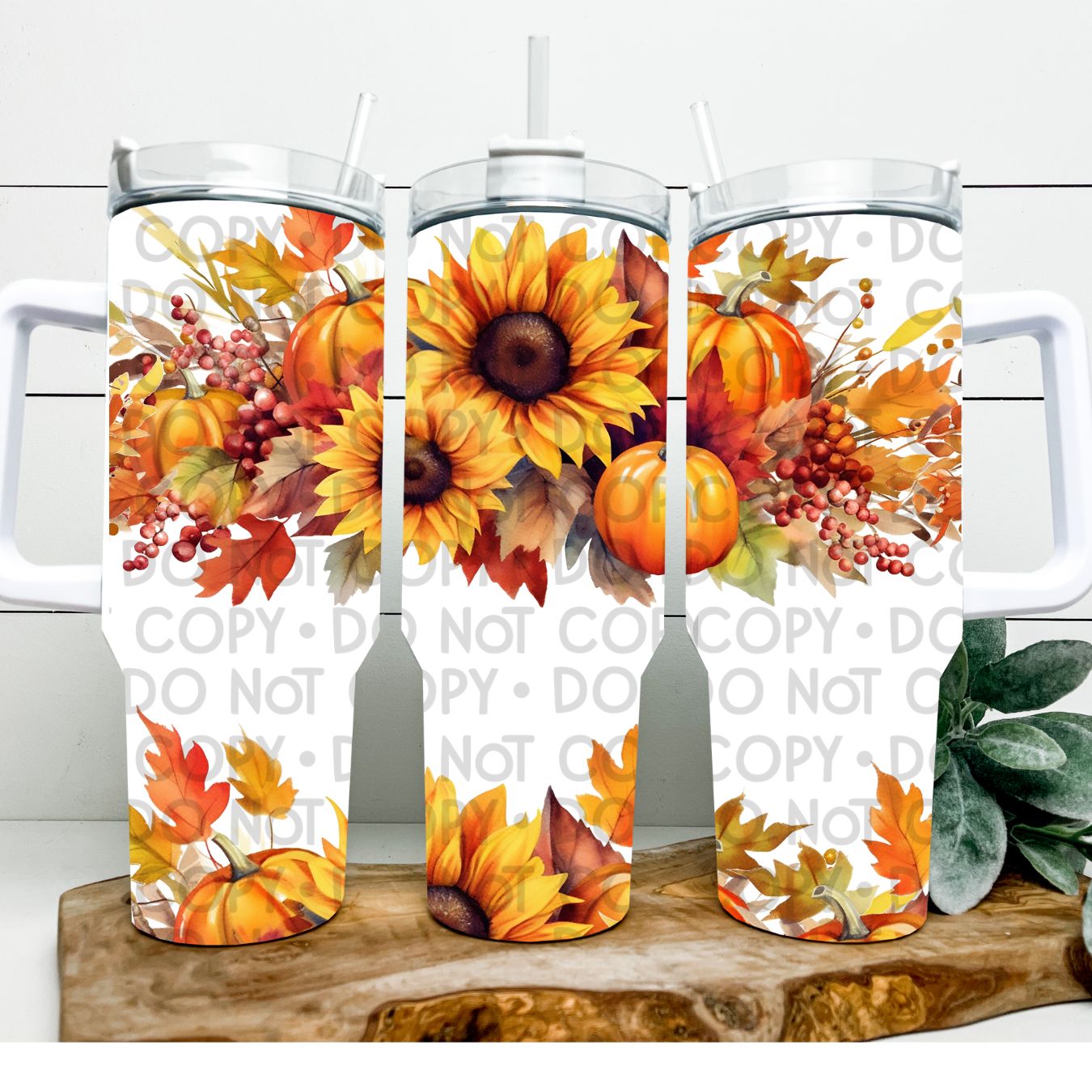 Fall Arrangement - 40oz Sublimation Wrap