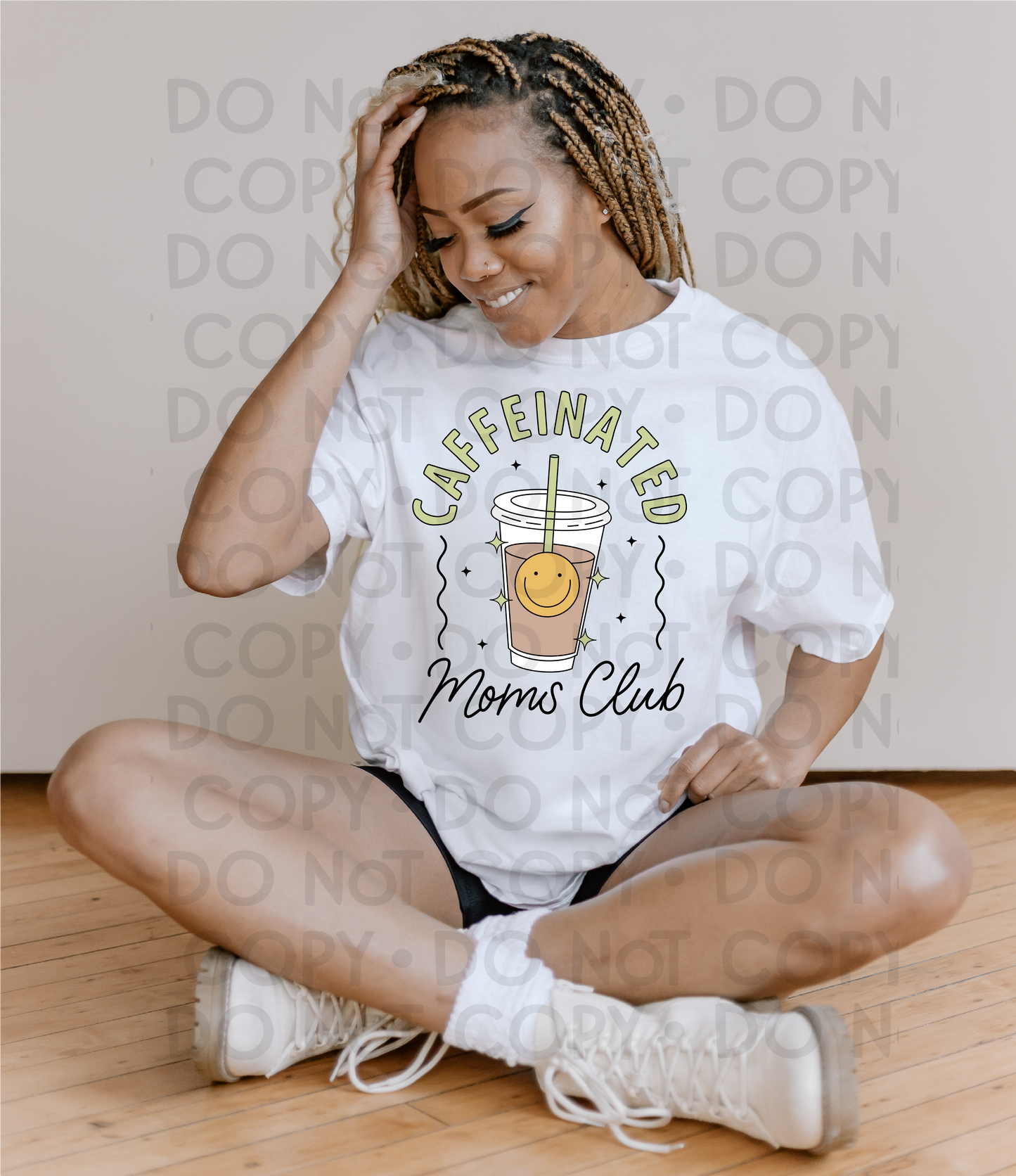 Caffeinated moms club - DTF