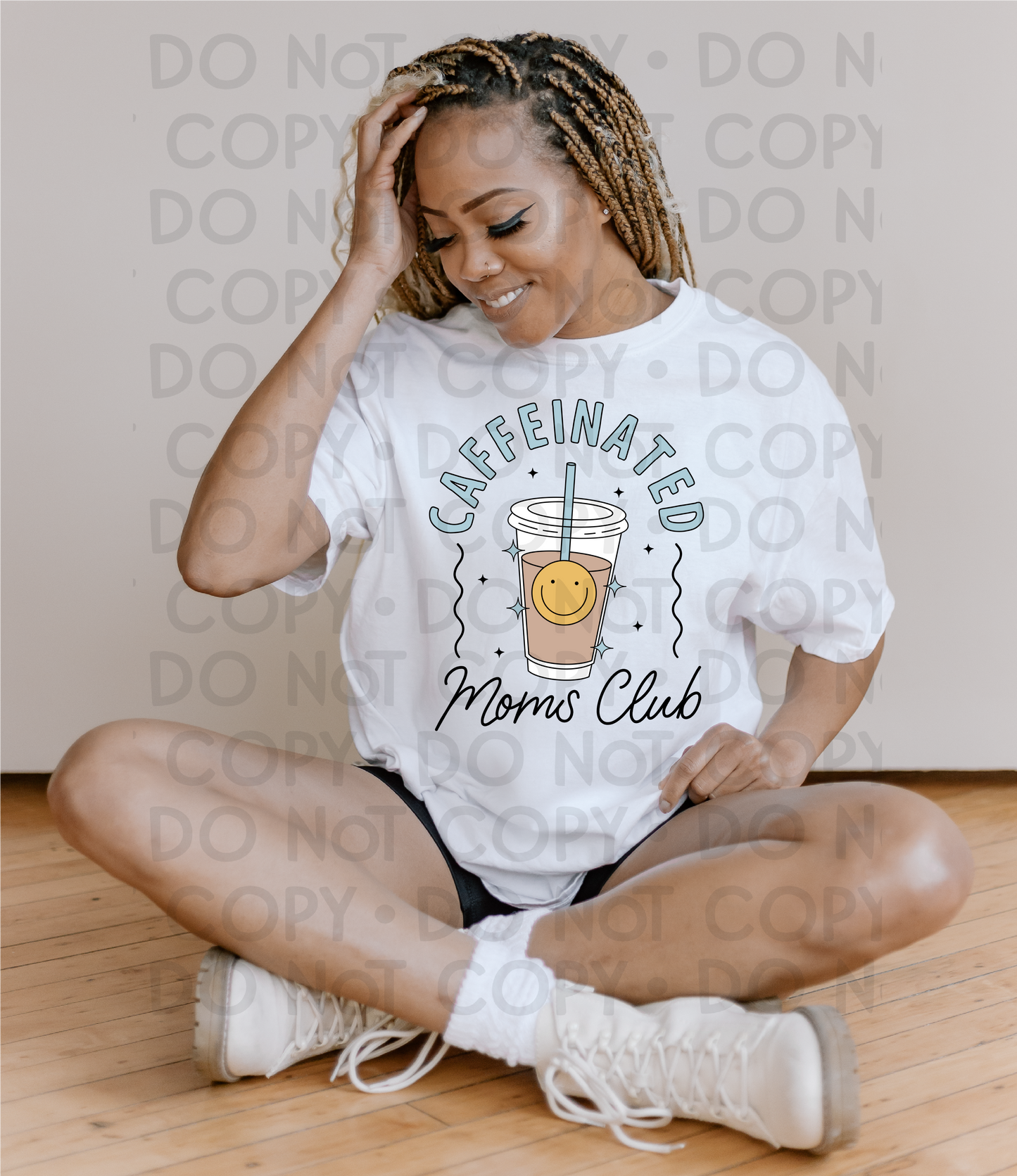 Caffeinated moms club - DTF