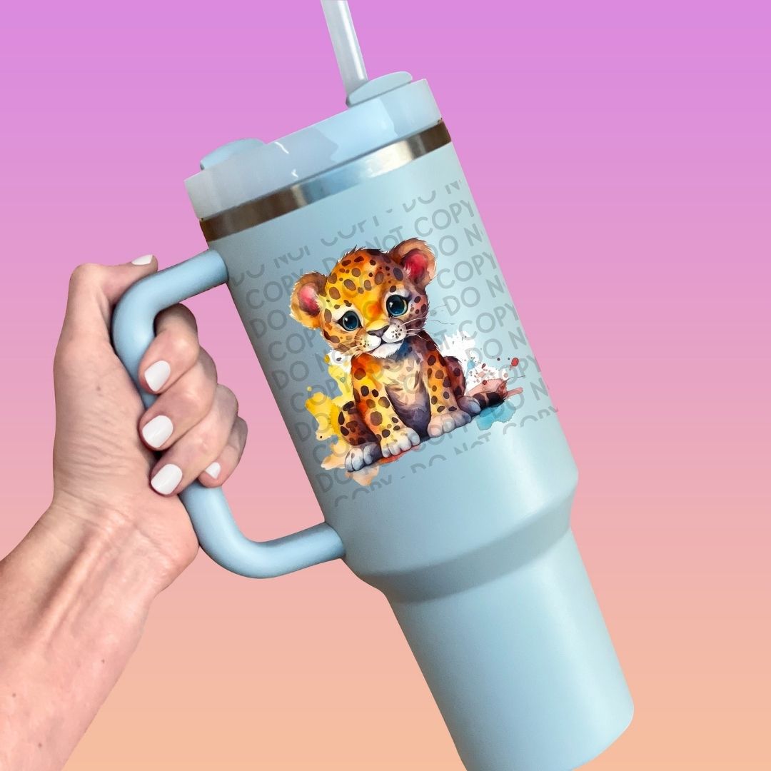 Baby Jaguar - UV DTF Decal