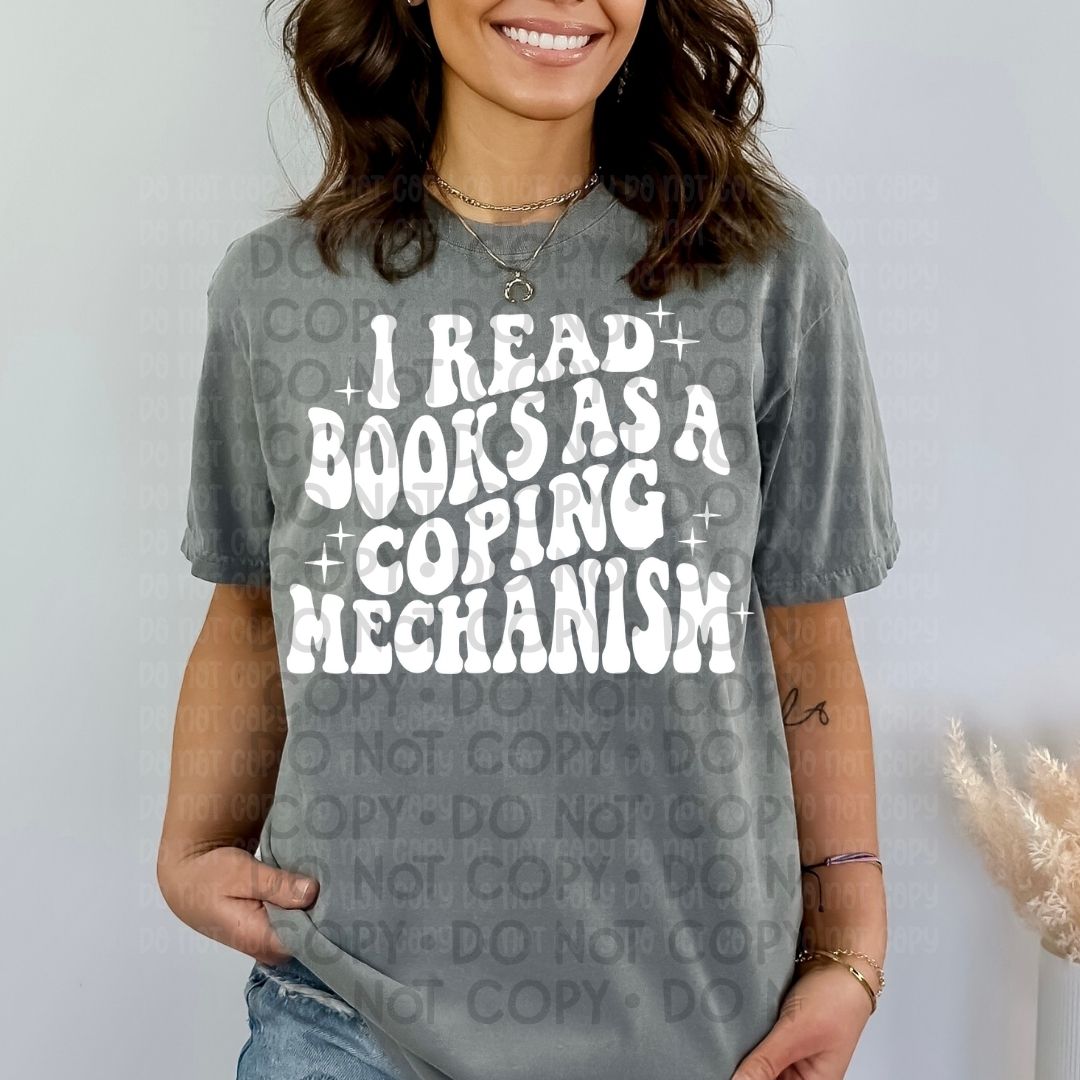 Coping Mechanism White - DTF