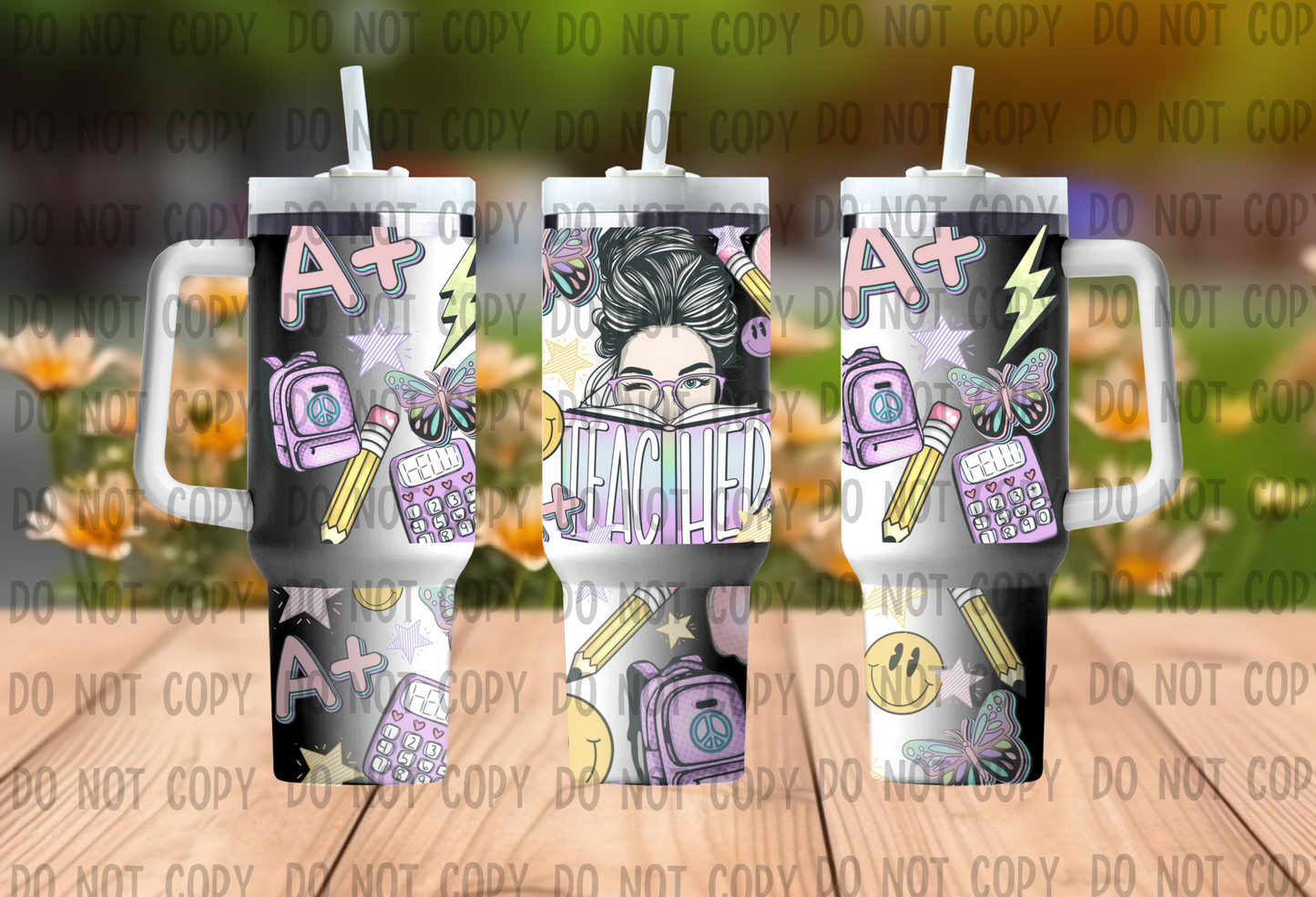 Teacher - 40oz Sublimation Wrap