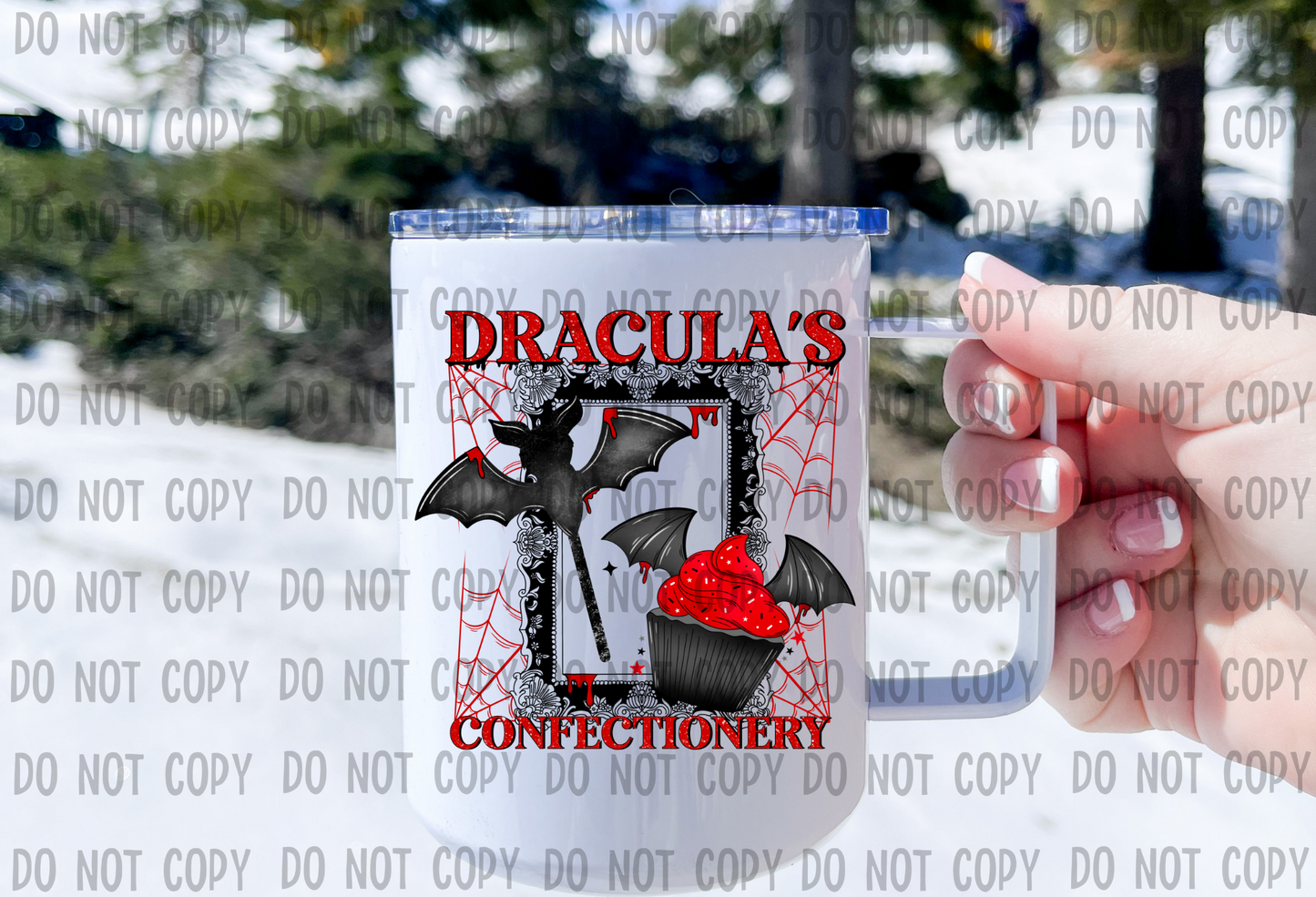 Dracula's Confectionary - UV DTF Decal
