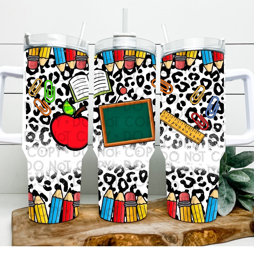Teacher Things - 40oz Sublimation Wrap