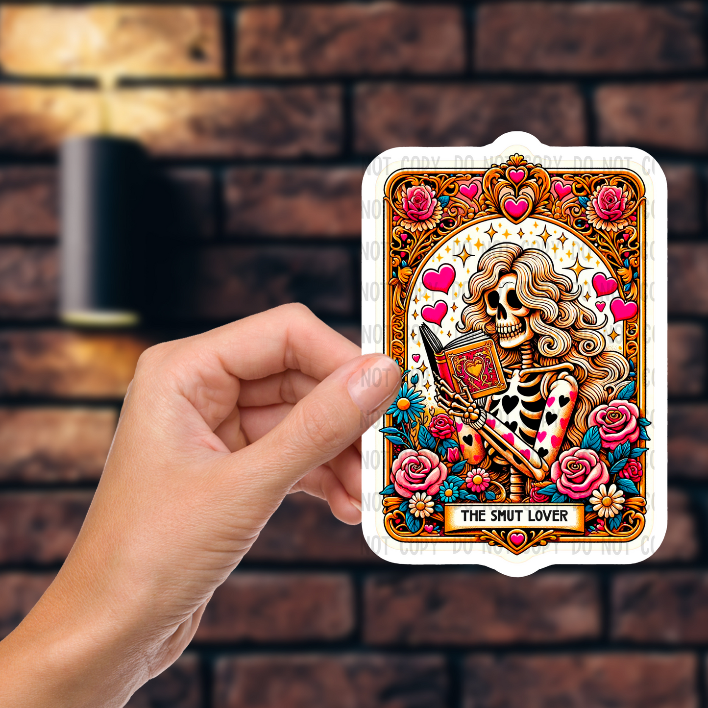 The smut lover - Vinyl Sticker