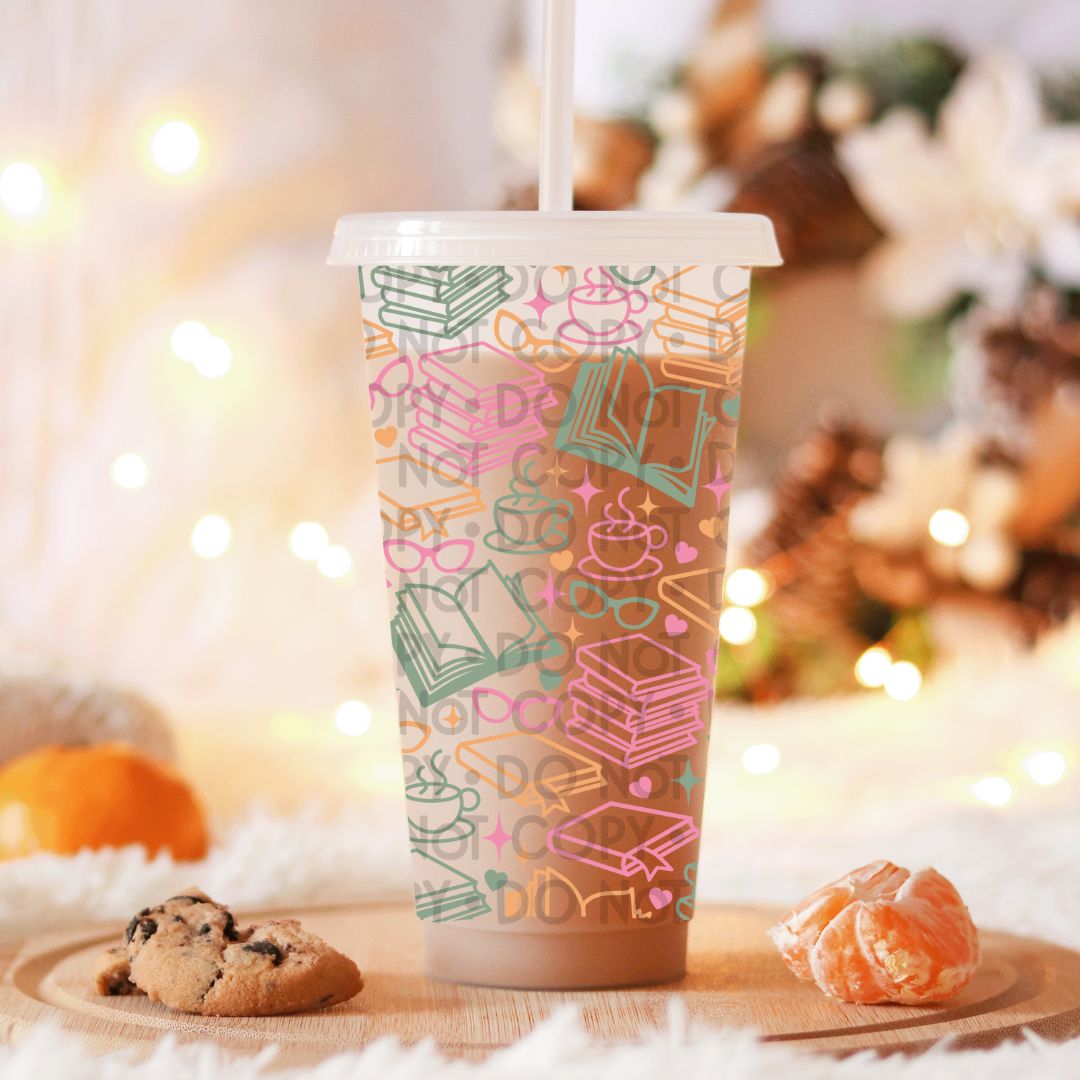 Books - UV DTF 24oz Wrap