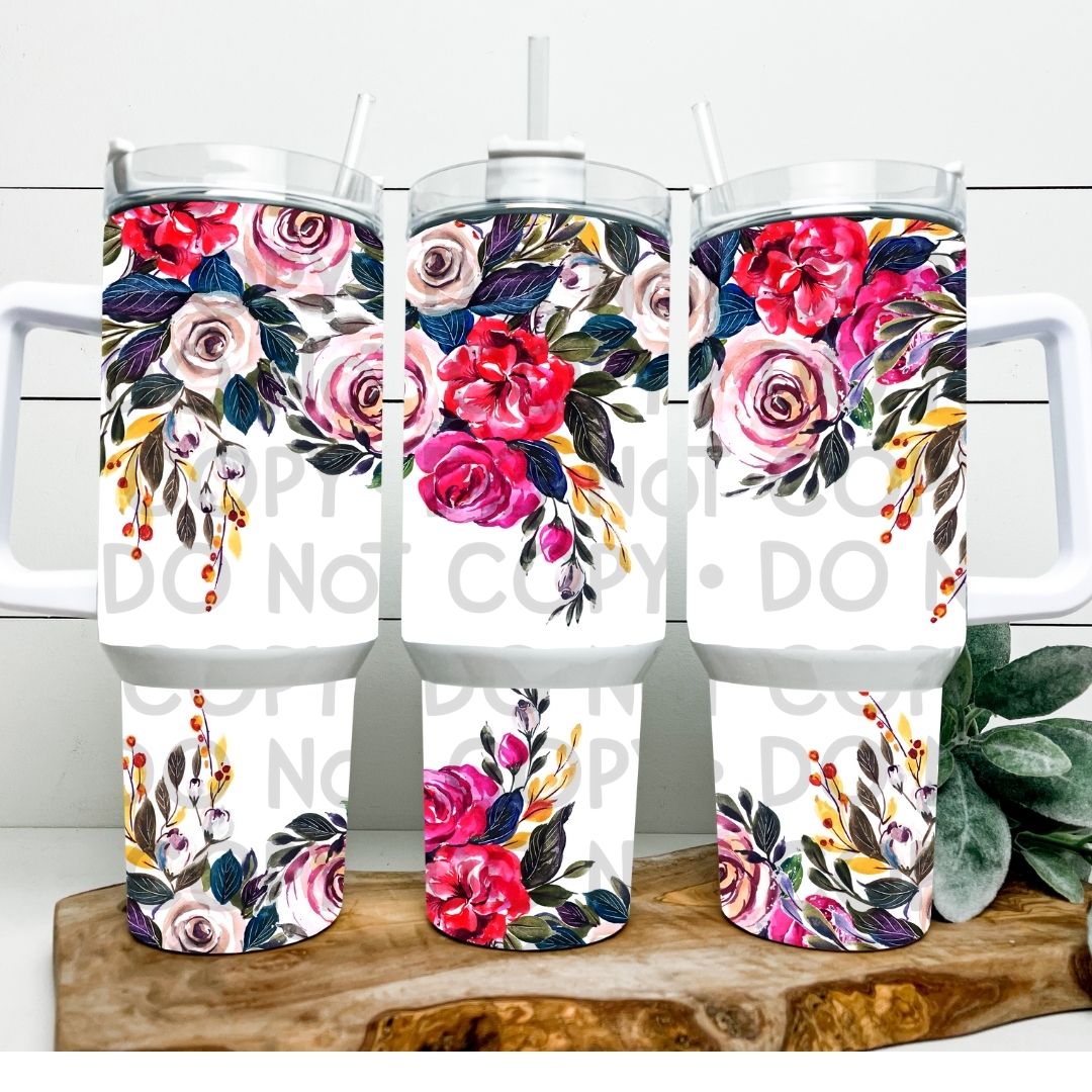 Roses - 40oz Sublimation Wrap