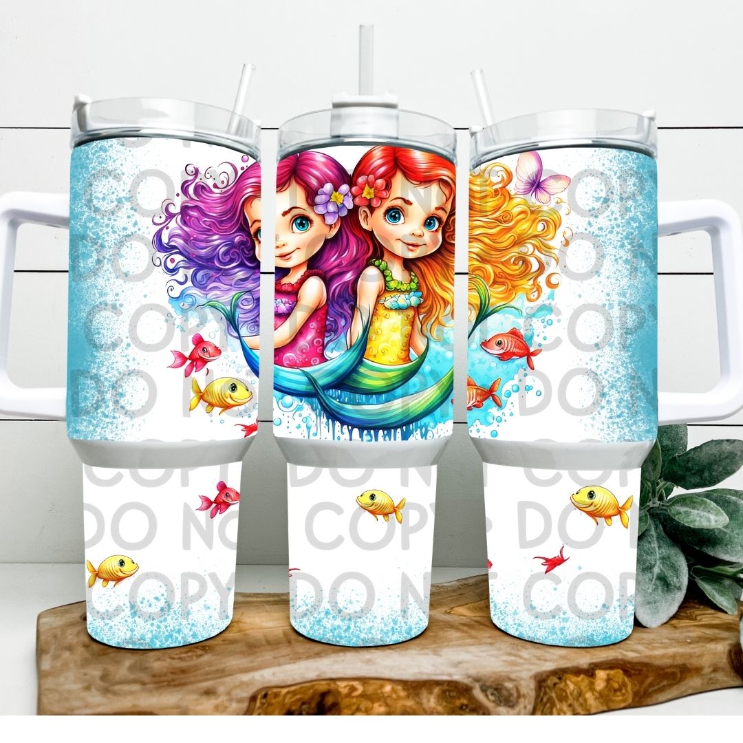 Mermaids - 40oz Sublimation Wrap