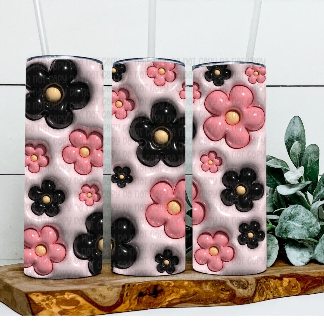 Daisy's - Sublimation 20oz Skinny Straight Wrap