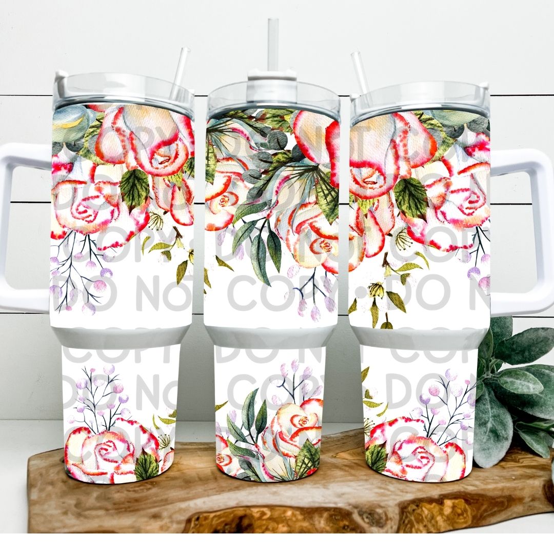 Roses - 40oz Sublimation Wrap