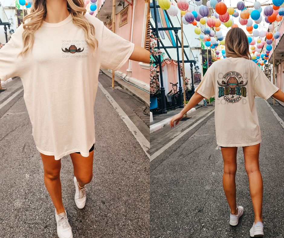 Born To Be A Cowboy - DTF