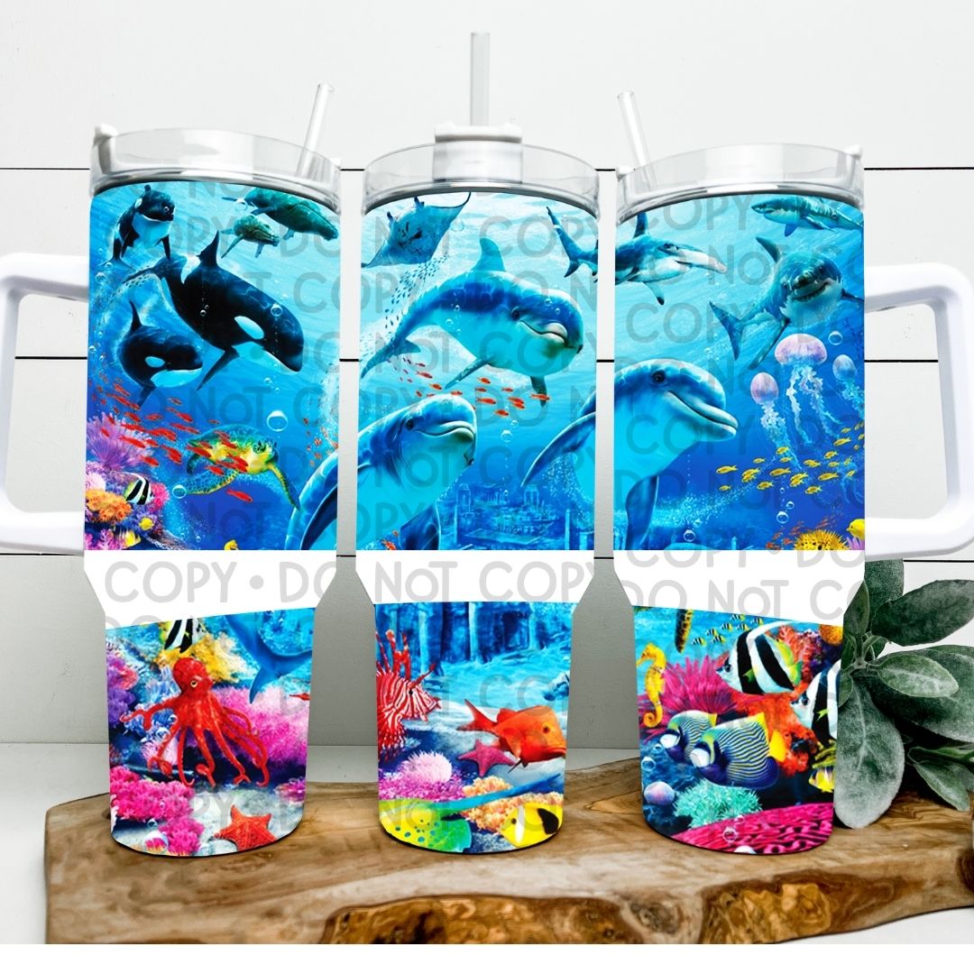 Under The Sea - 40oz Sublimation Wrap