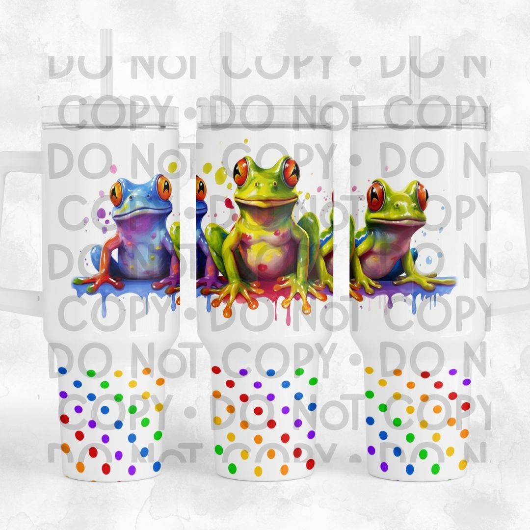 Frogs - 40oz Sublimation Wrap