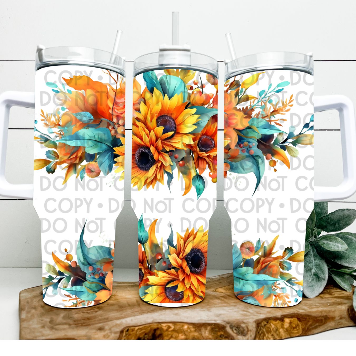 Sunflower - 40oz Sublimation Wrap