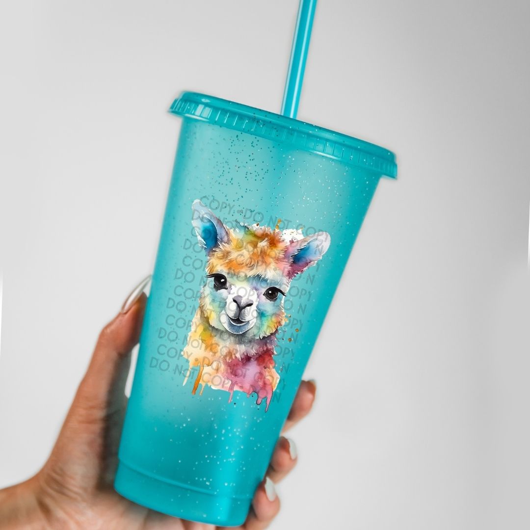 Baby Alpaca - UV DTF Decal