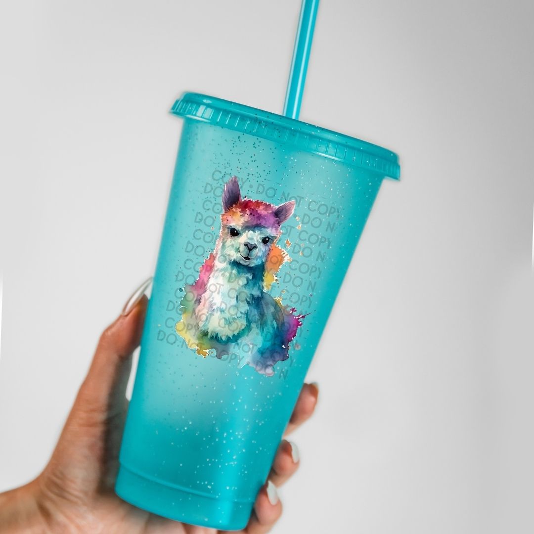 Baby Alpaca - UV DTF Decal