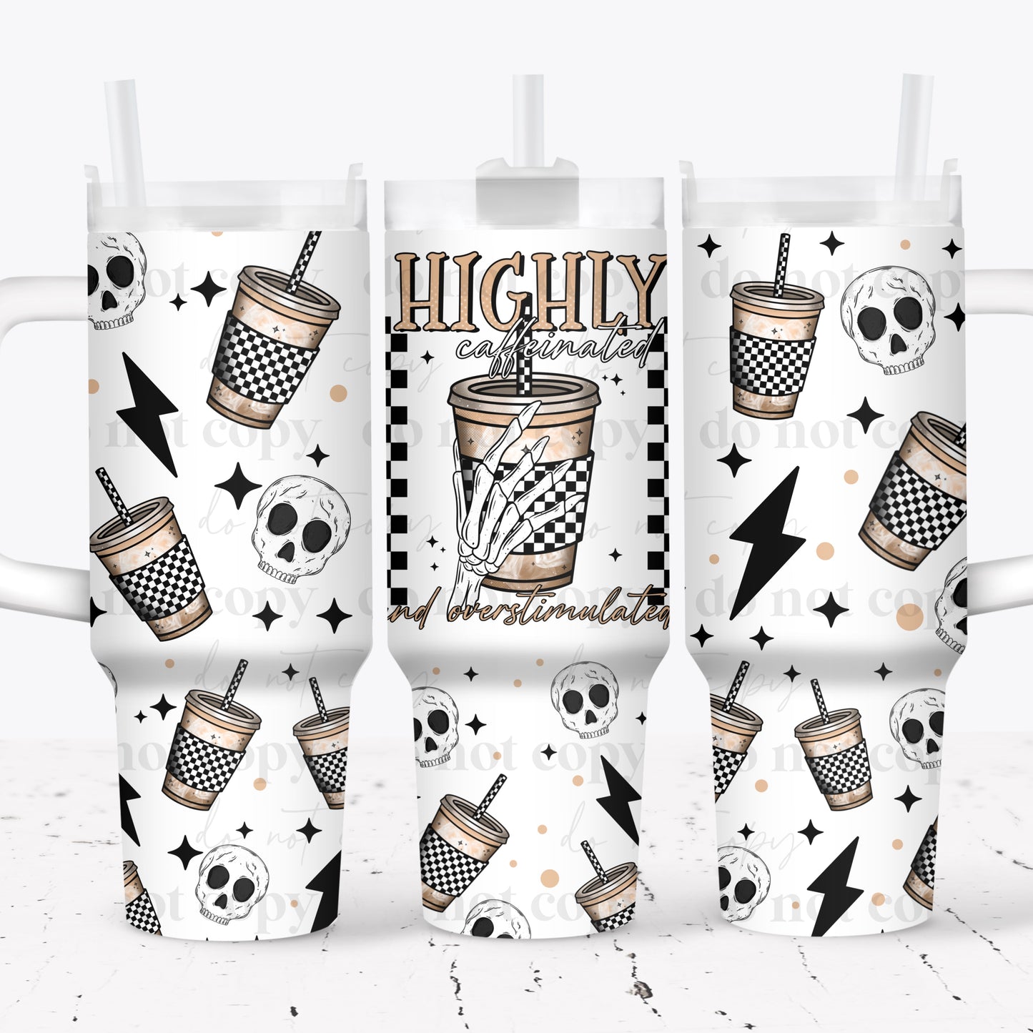 CSC Overstimmulated - 40oz VINYL Wrap