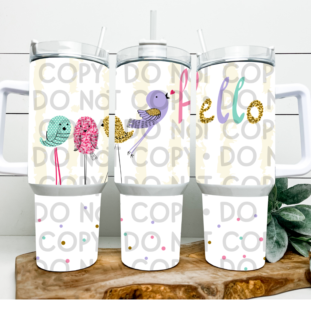 Hello - 40oz Sublimation Wrap