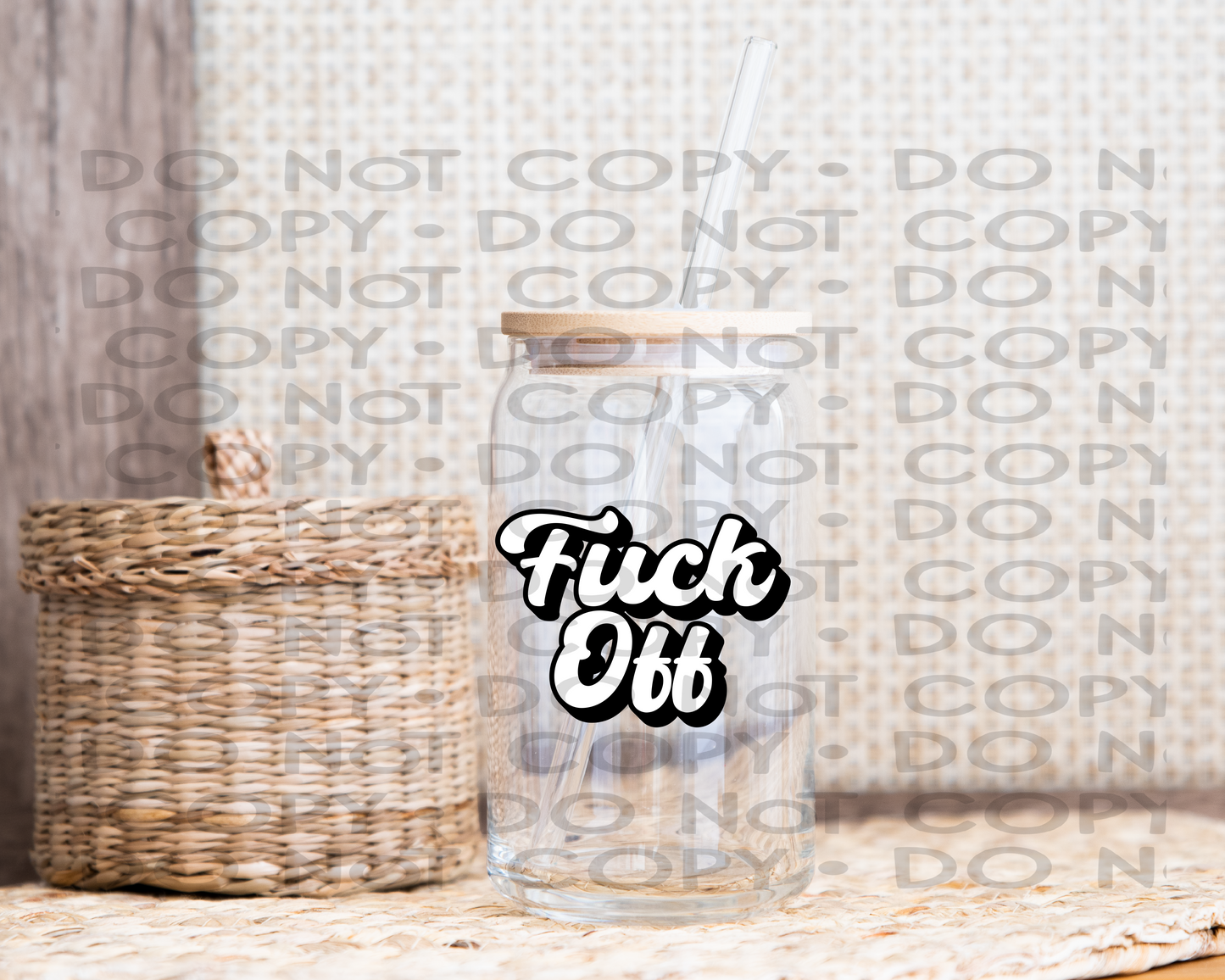 Eff Off - UV DTF Decal