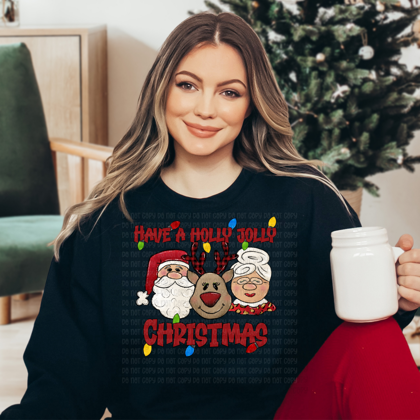 Have a holly jolly Christmas -DTF