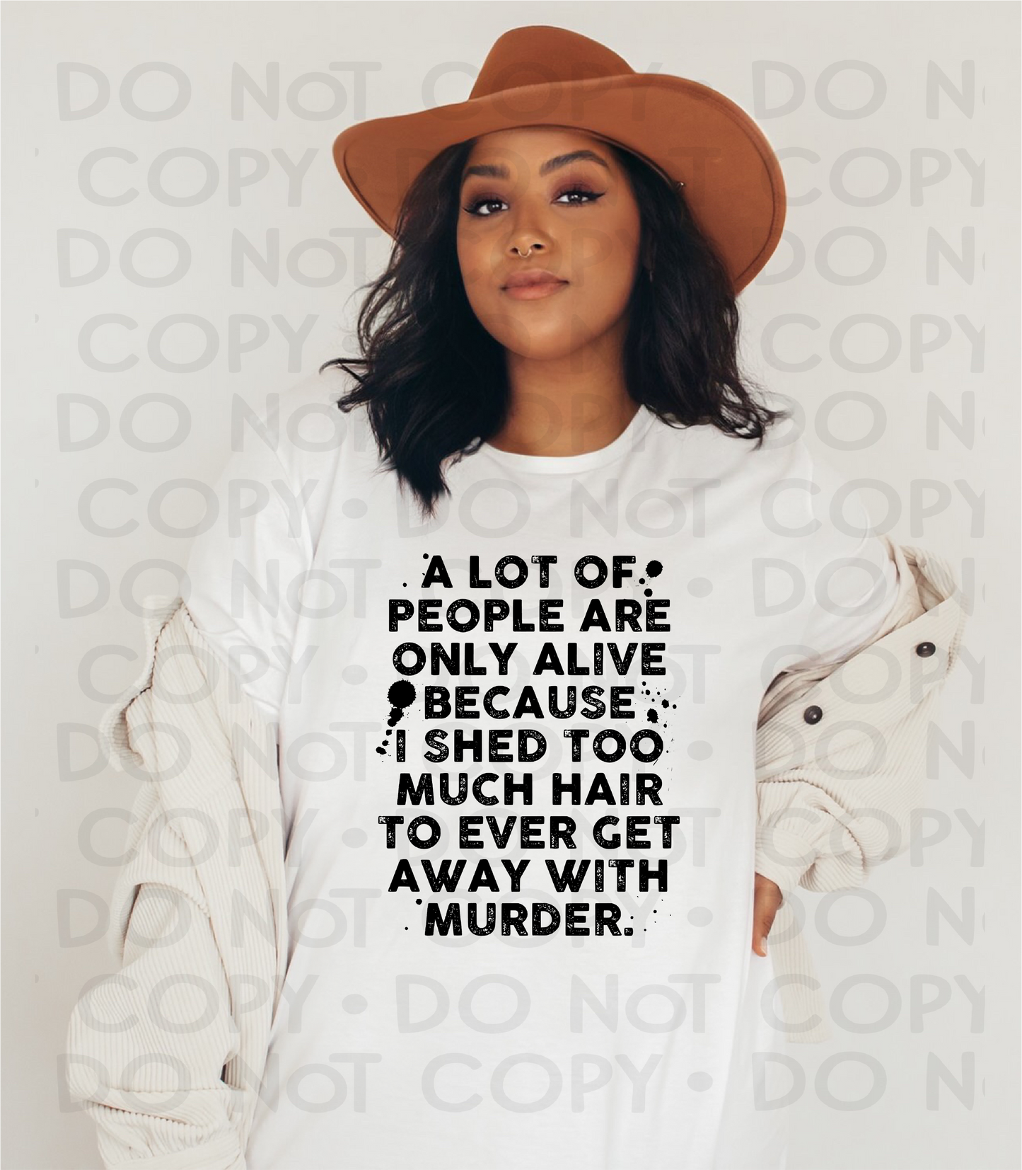 I shed too much hair - DTF