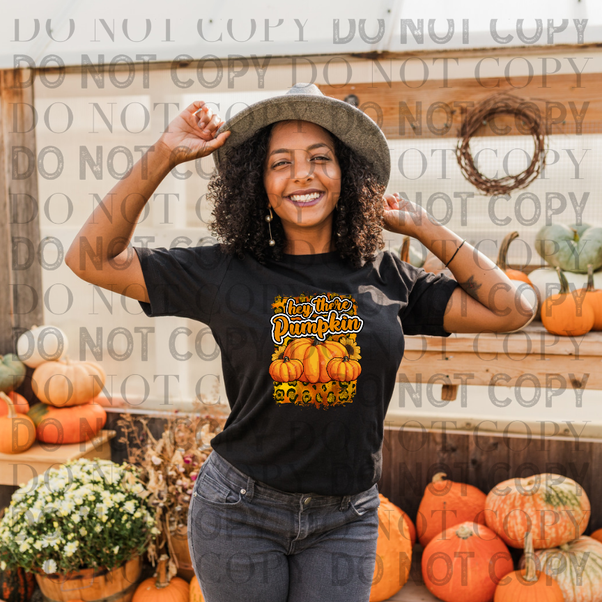 Hey there pumpkin - DTF