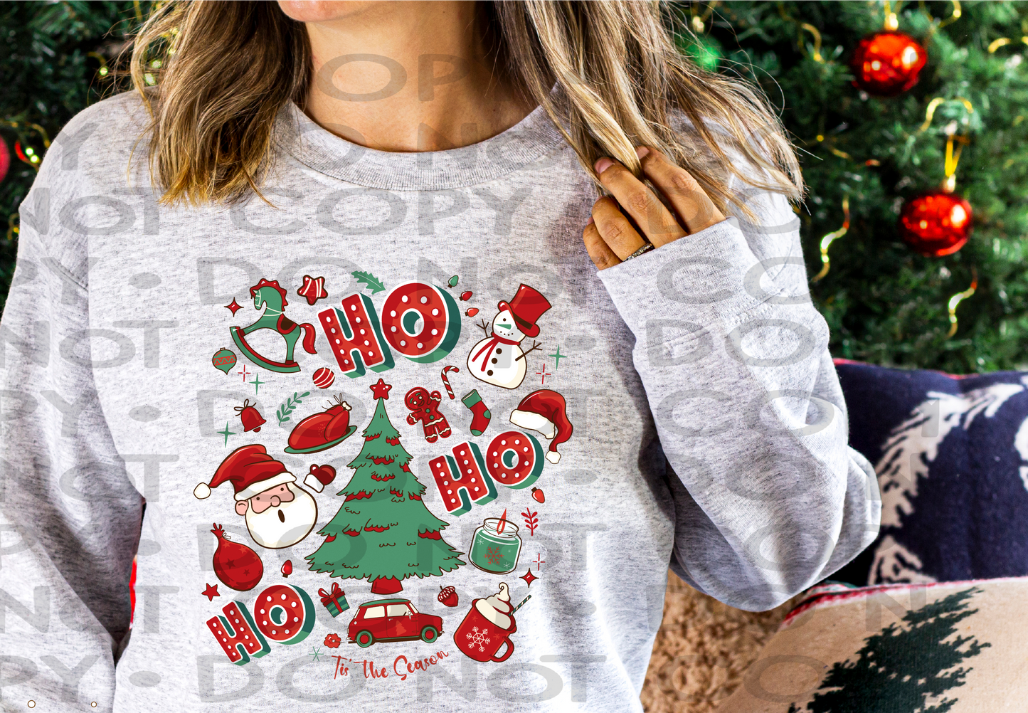 Ho ho Christmas things - DTF