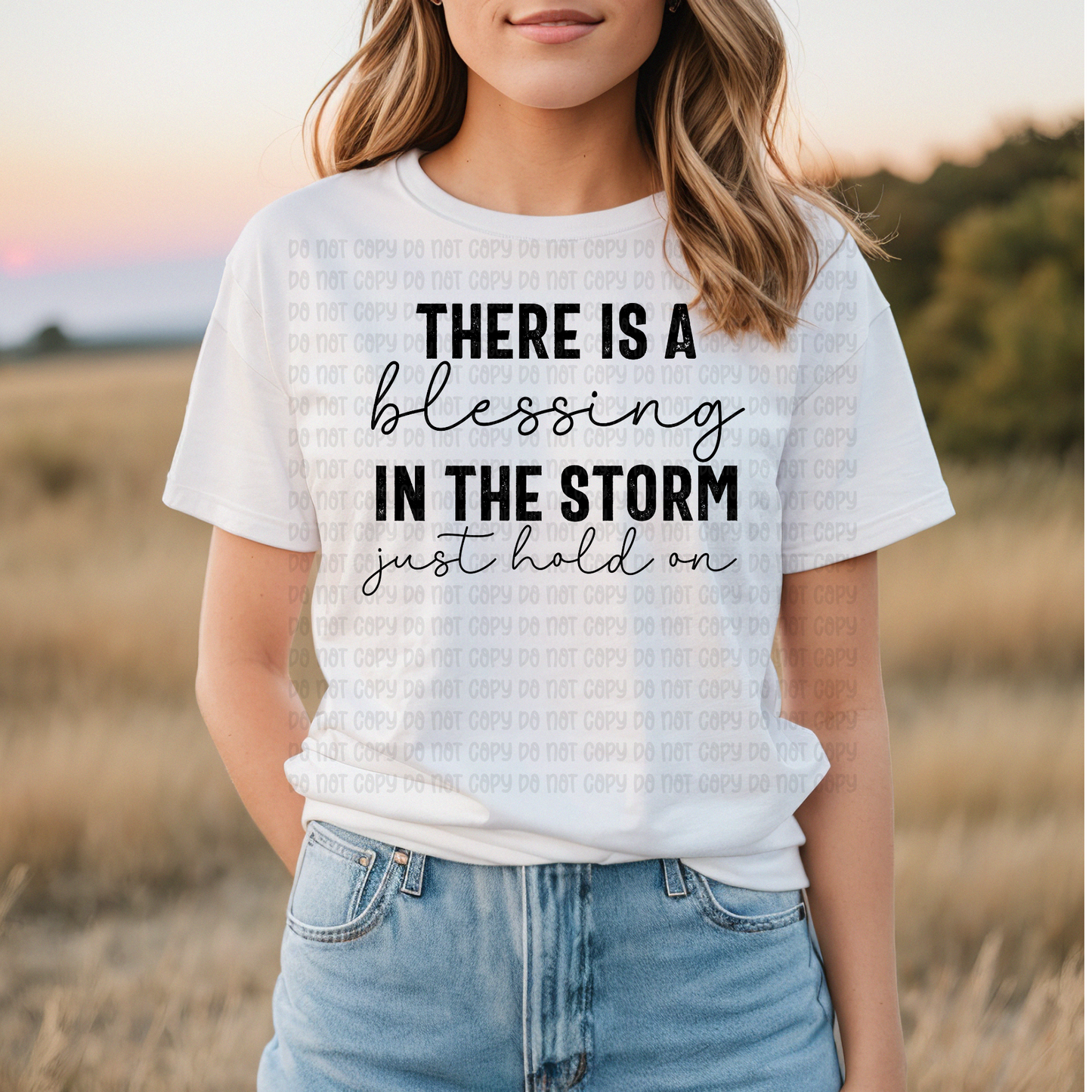 There is a blessing in the storm - DTF
