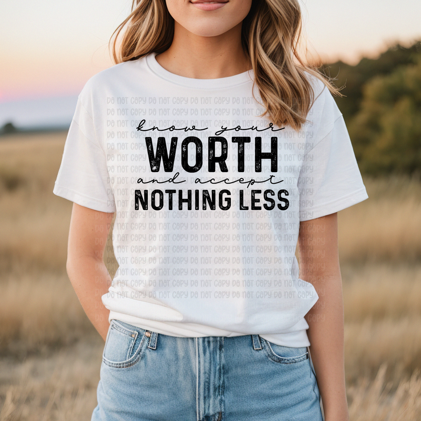 Know your worth - DTF