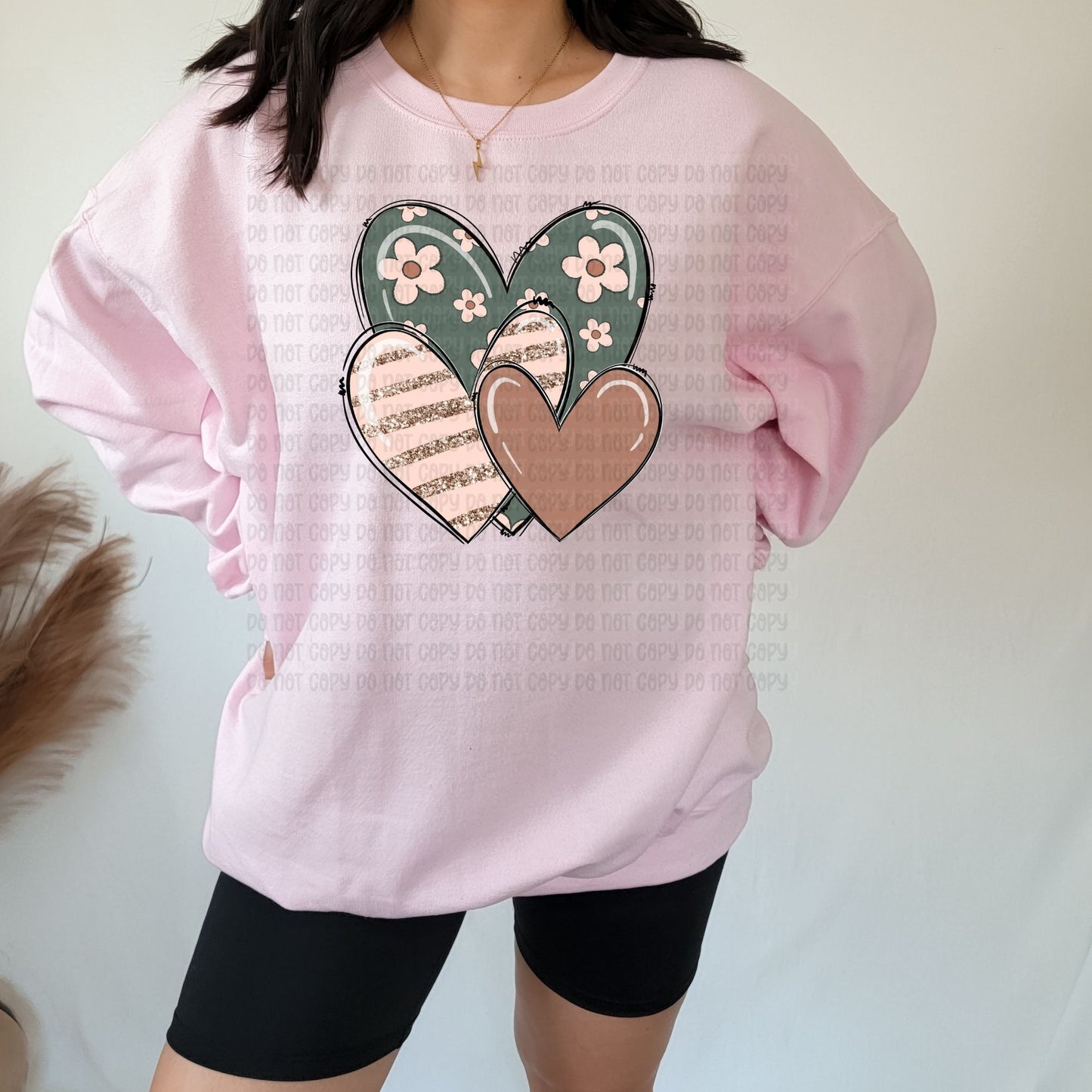 Flower hearts - DTF