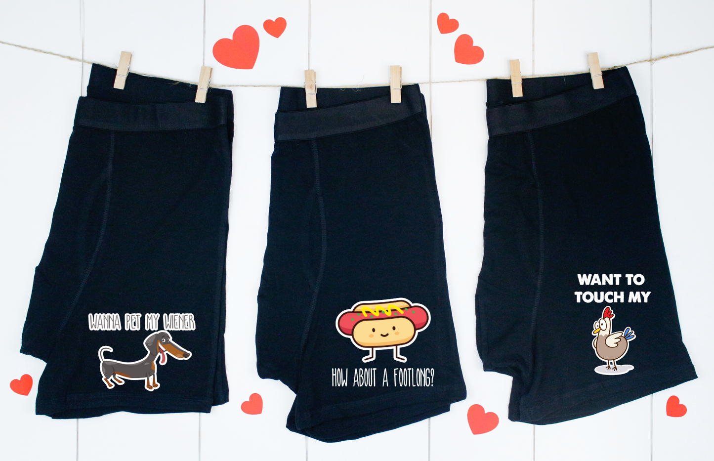 Valentines Boxers 3 - DTF