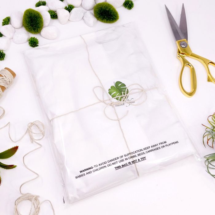 6x9 Suffocation Warning Clear Self Seal Bags - In stock