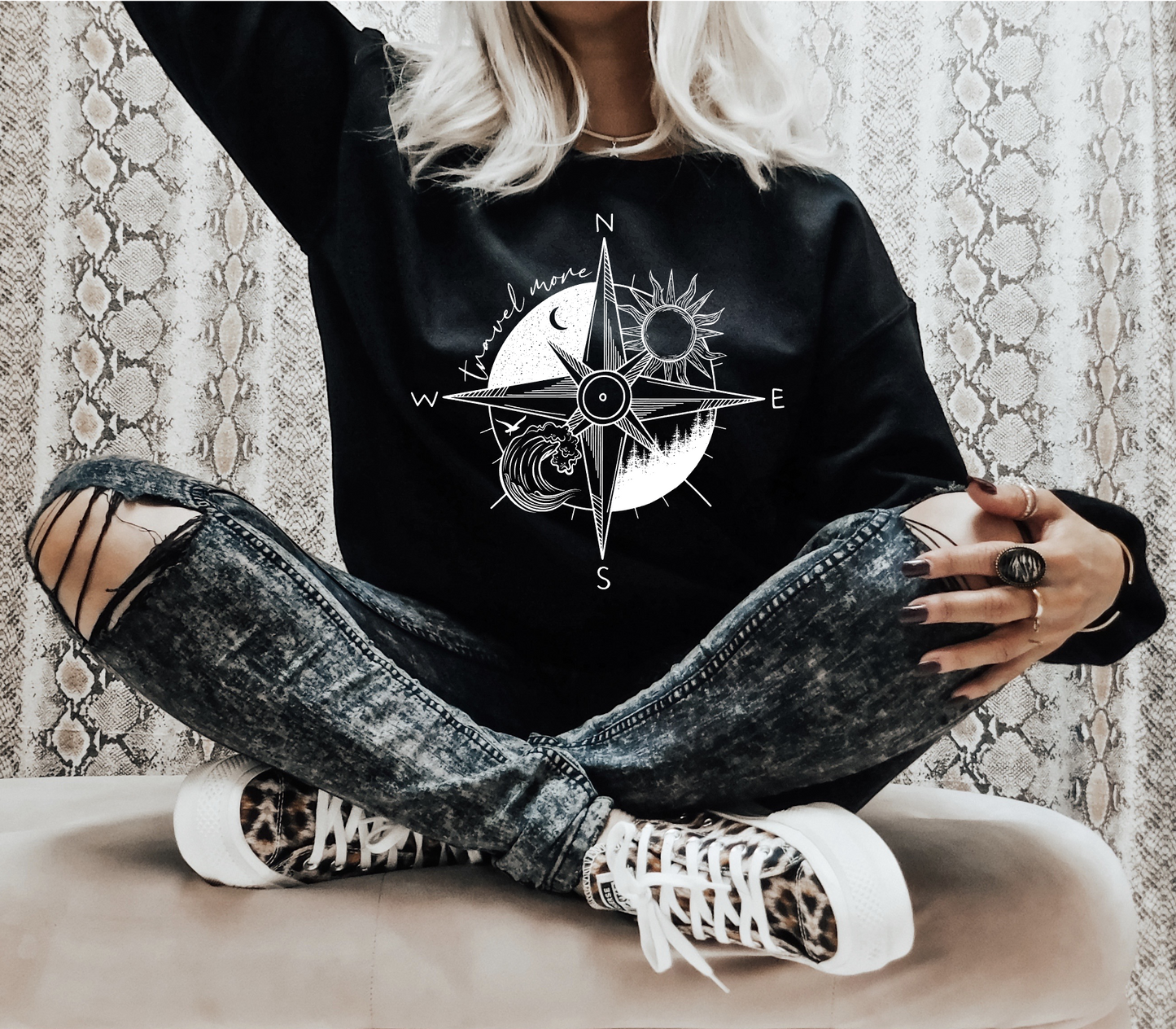 Compass - Screen Print