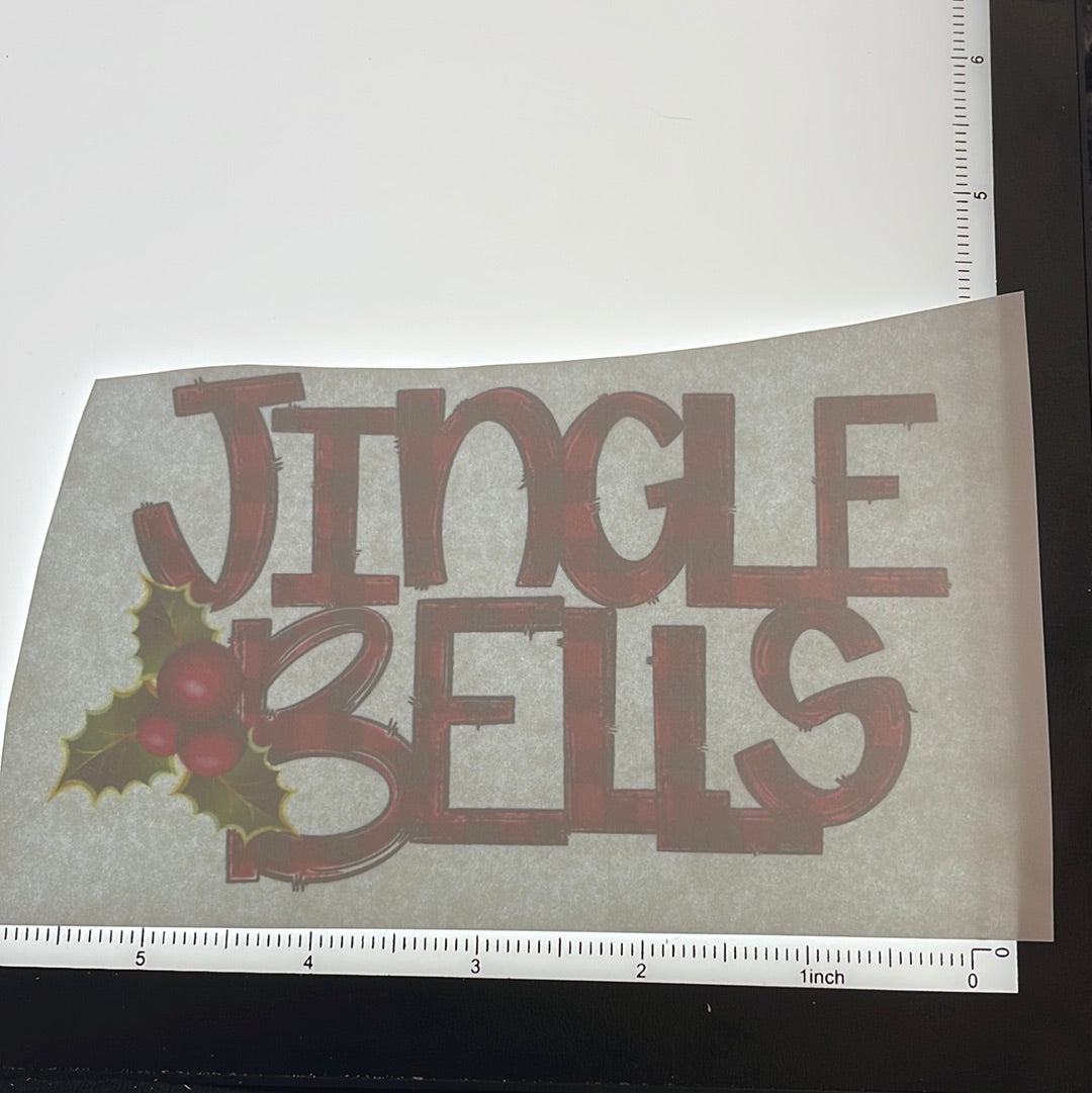 Jingle bells - Screen Print - $1