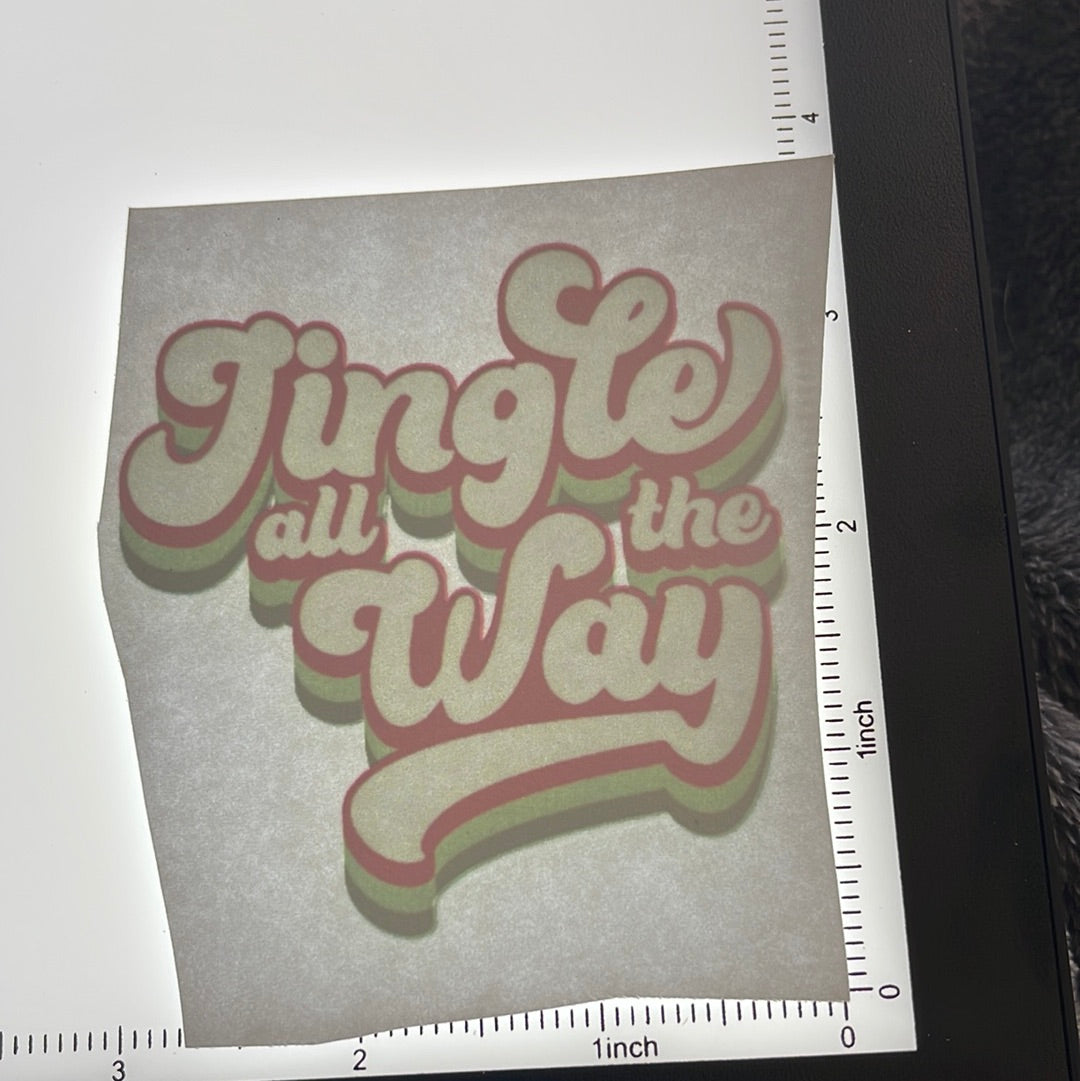 Jingle all the way - Screen Print - 2 FOR $1