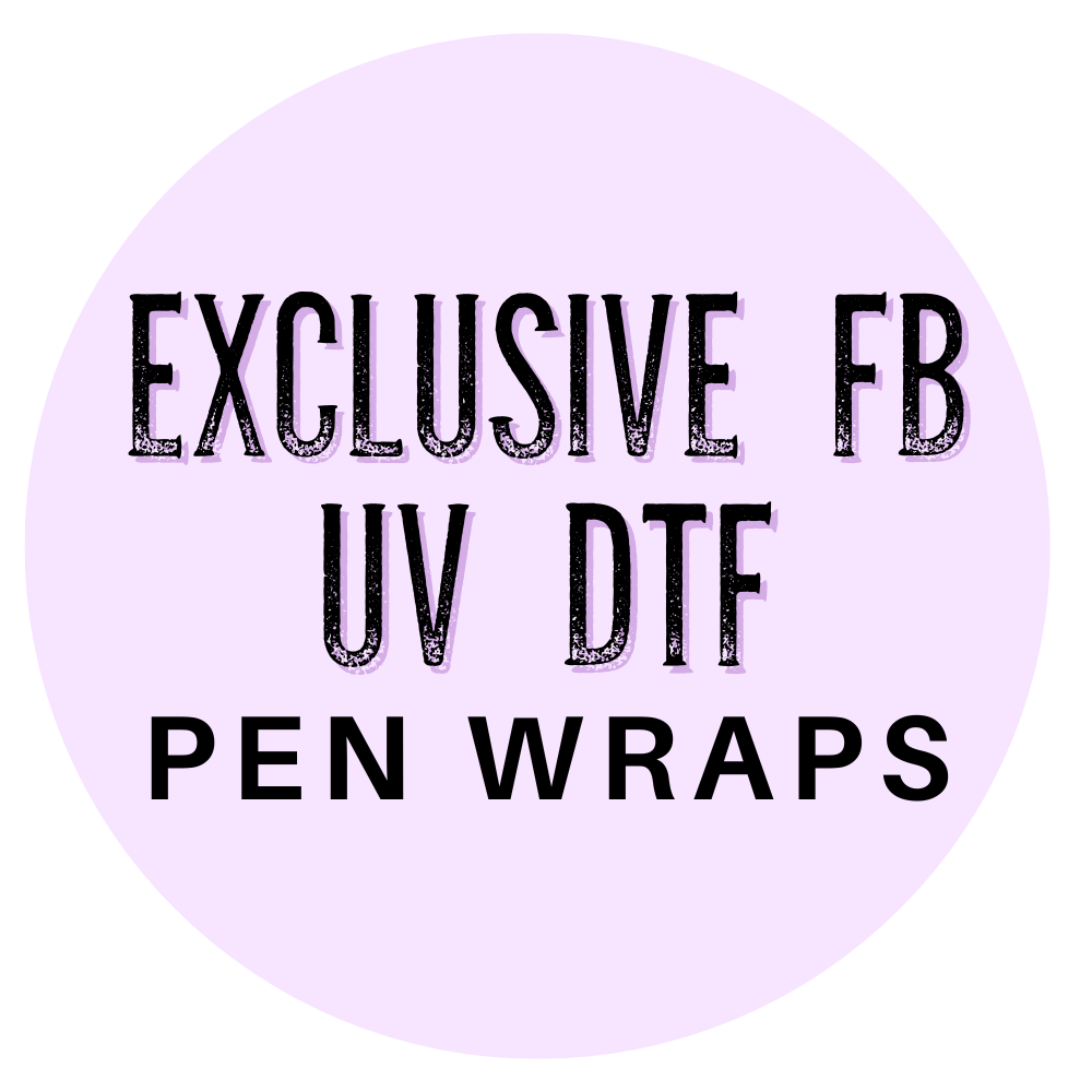 Exclusive FB Pen Wrap - UV DTF