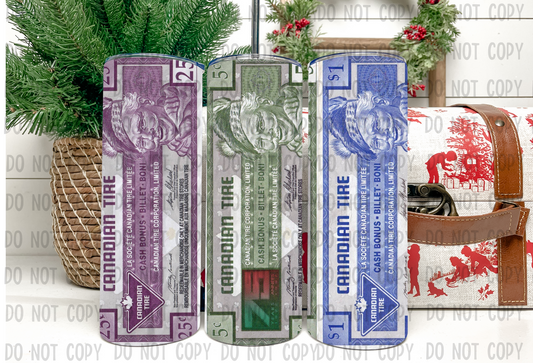 Canadian Tire - Sublimation 20oz Straight Wrap