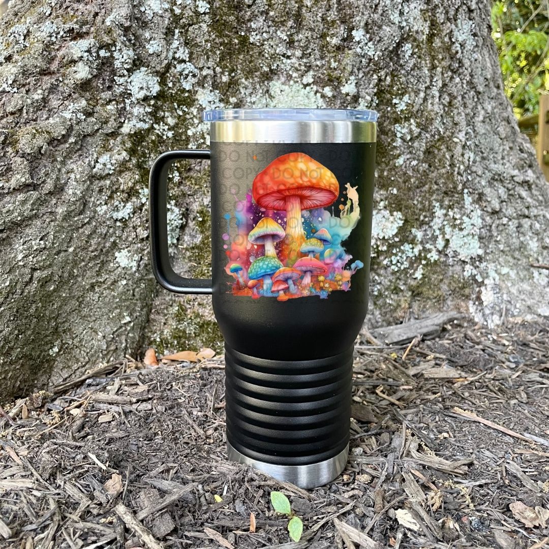 Groovy Mushroom - UV DTF Decal