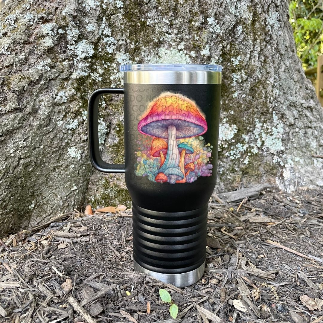 Groovy Mushroom - UV DTF Decal