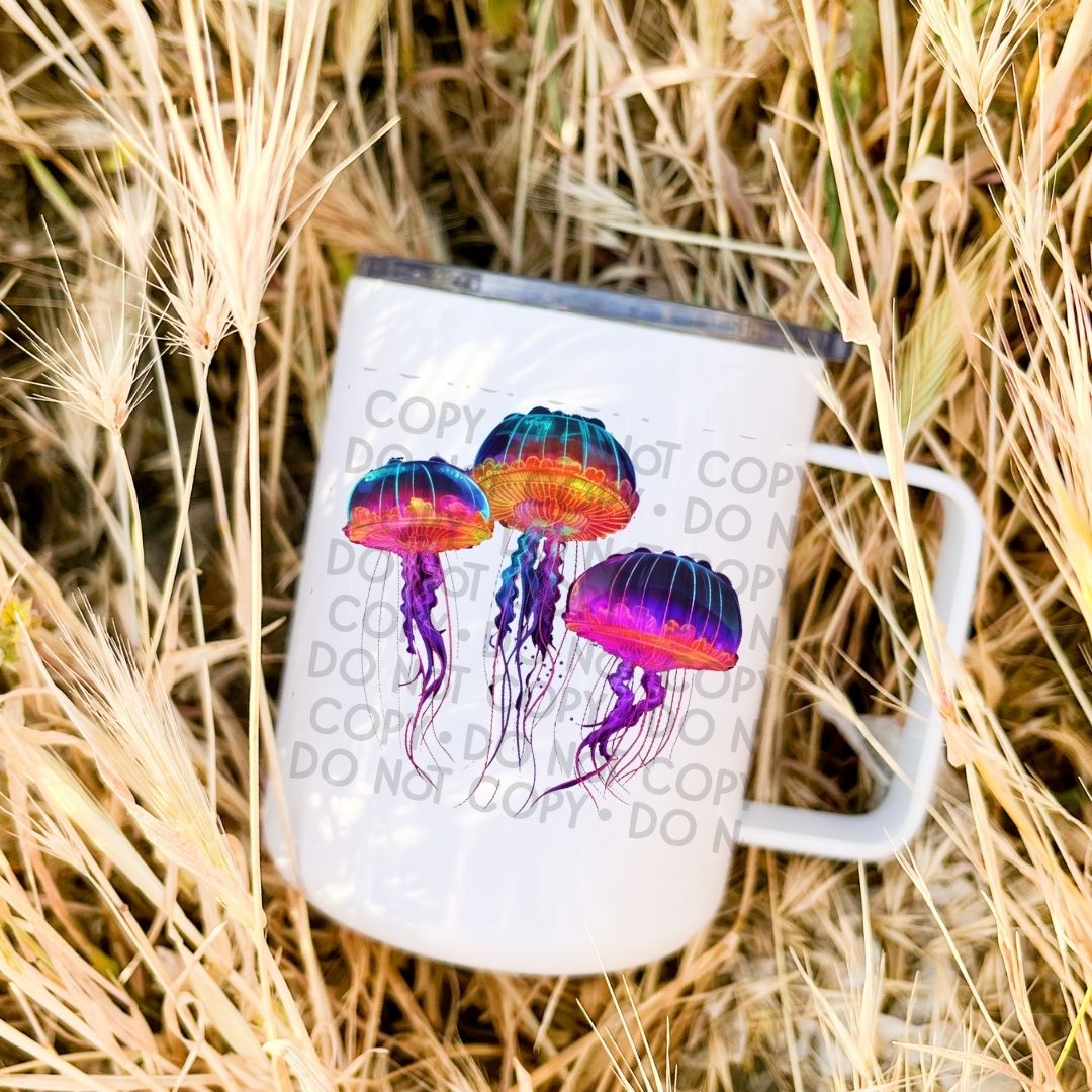 Jellyfish - UV DTF Decal