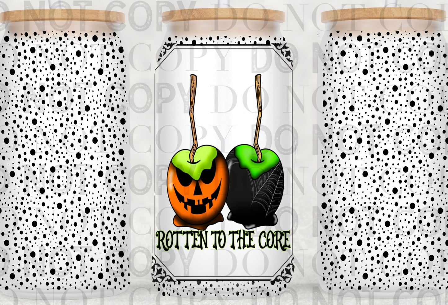 Rotten To The Core Wrap 16oz - UV DTF