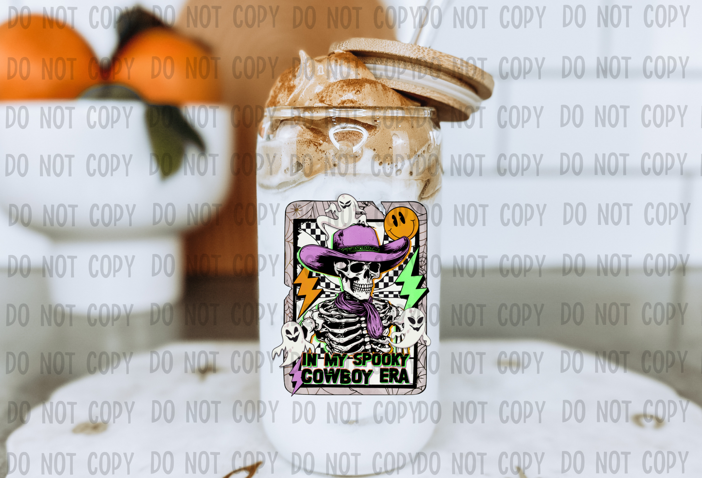 Spooky Cowboy Era - UV DTF Decal