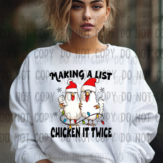 Chicken it twice - DTF