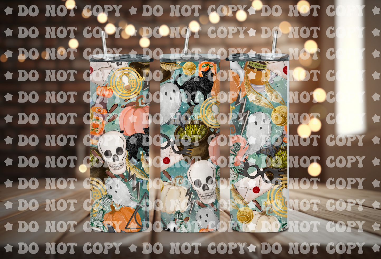 Halloween - Sublimation 20oz Straight Wrap