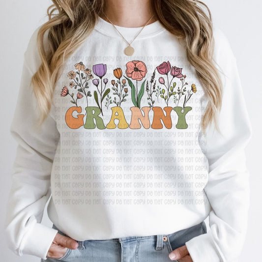 Granny Floral - DTF