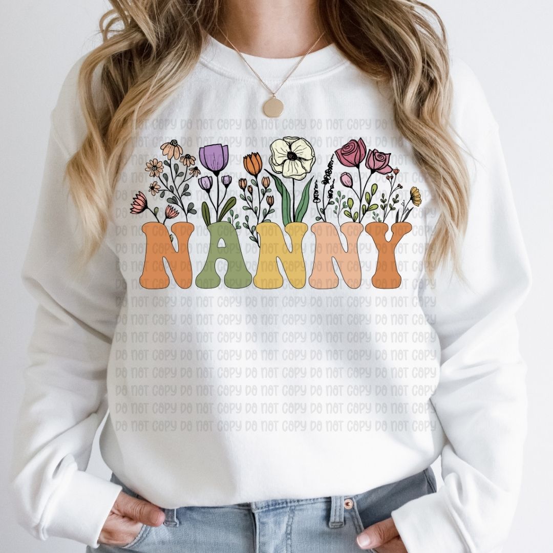 Nanny Floral - DTF