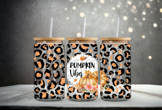 Pumpkin Vibes Wrap 16oz - UV DTF