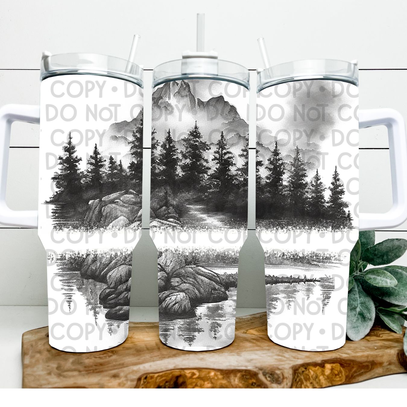 Forest - 40oz  Sublimation Wrap