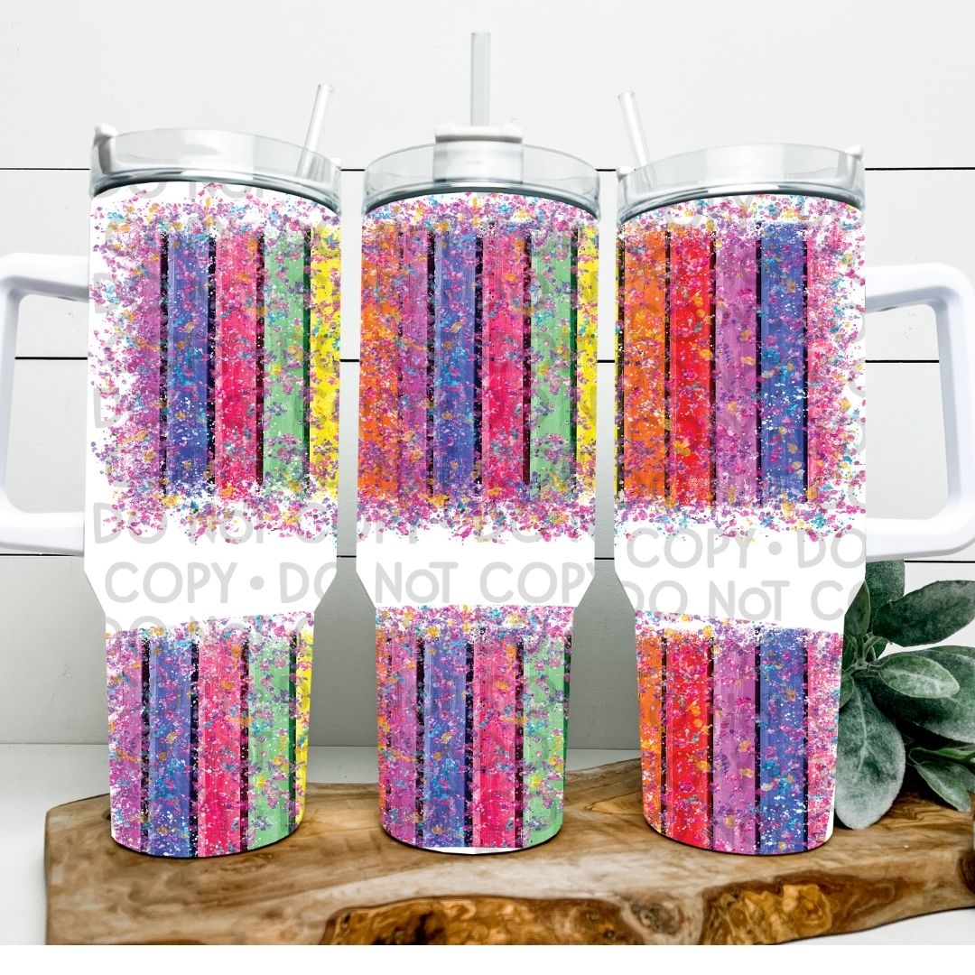 Colorful - 40oz  Sublimation Wrap