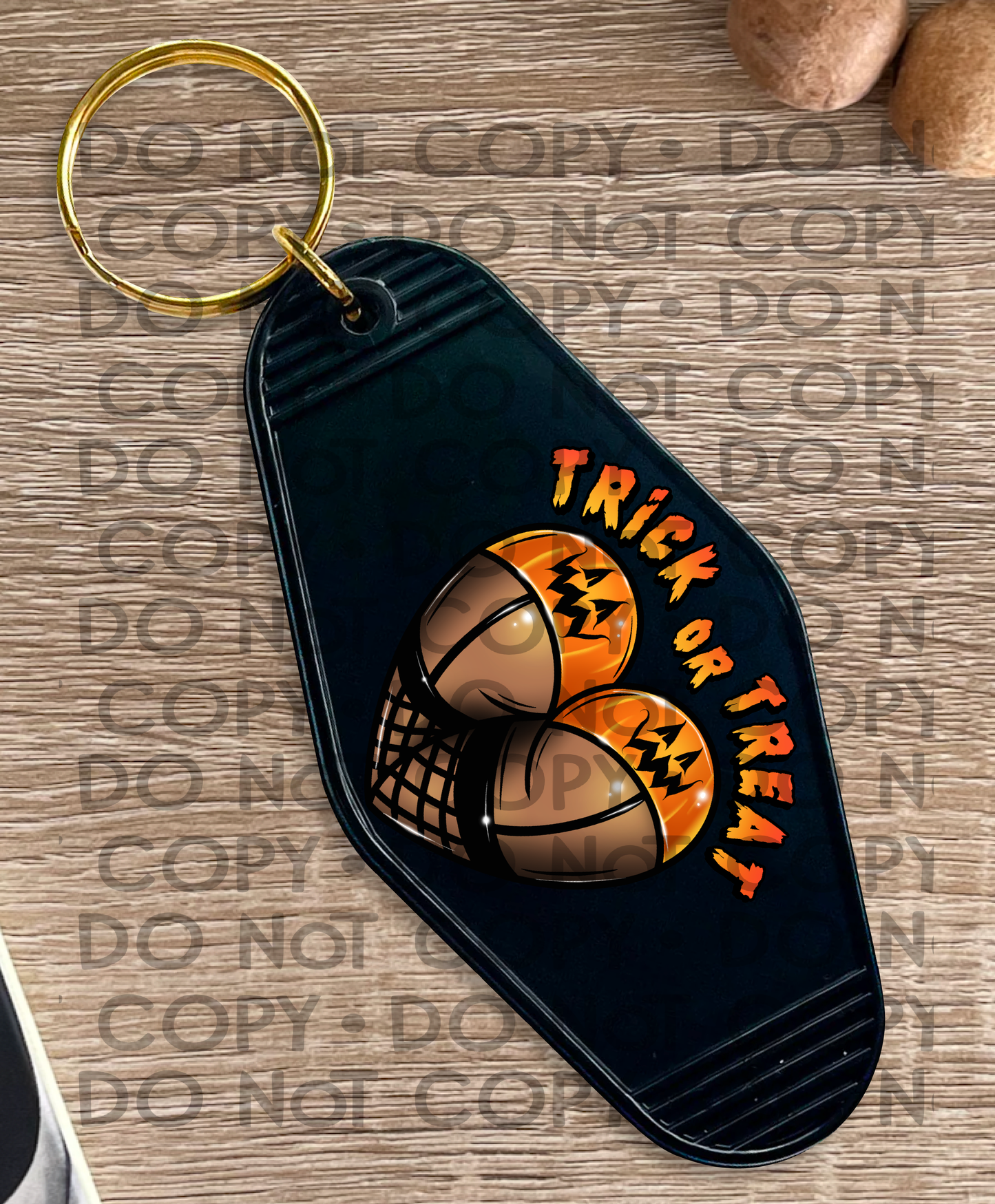 Trick or treat - UV DTF Keychain Decal